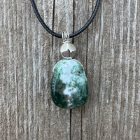 Tree Agate for Grounding and Balance.