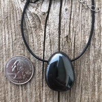 Hematite Necklace for Grounding and Willpower.
