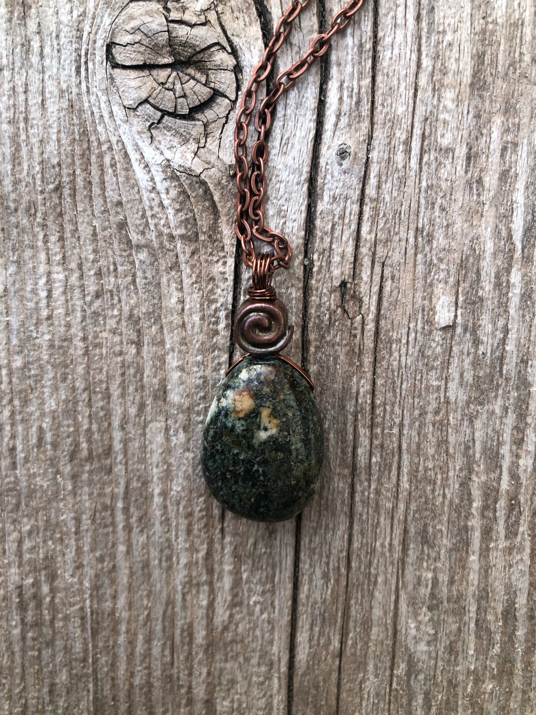 Preseli Bluestone Necklace for Protection & Psychic Growth