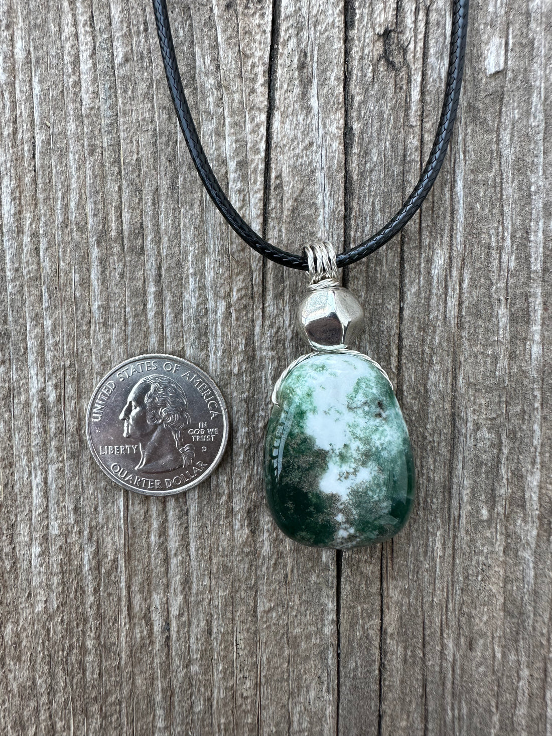 Tree Agate for Grounding and Balance.