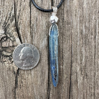 Blue Kyanite for Opening Chakras and Release.