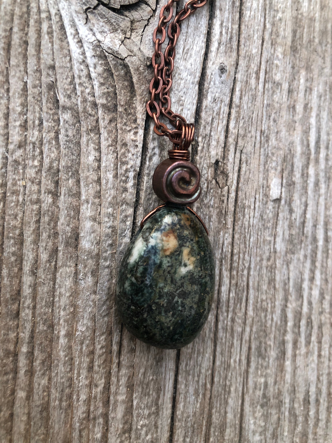 Preseli Bluestone Necklace for Protection & Psychic Growth