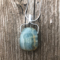 Aragonite Pendant For Grounding and Past Life Regression.