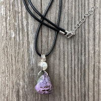 Stichtite Pendant for a Connection to Spiritual Realms. Great Stone for Shielding. Swirl Signifies Consciousness.